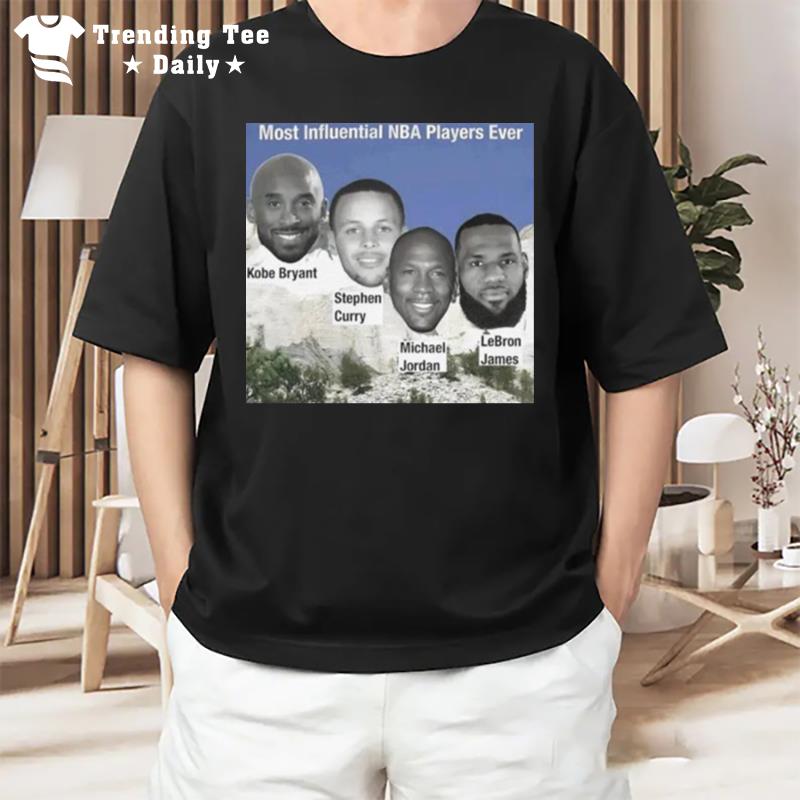 Most Influential Nba Players Ever T-Shirt