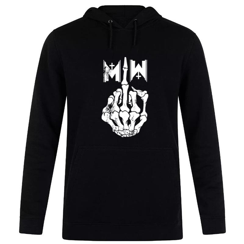 Motionless In White Finger Middle Hoodie