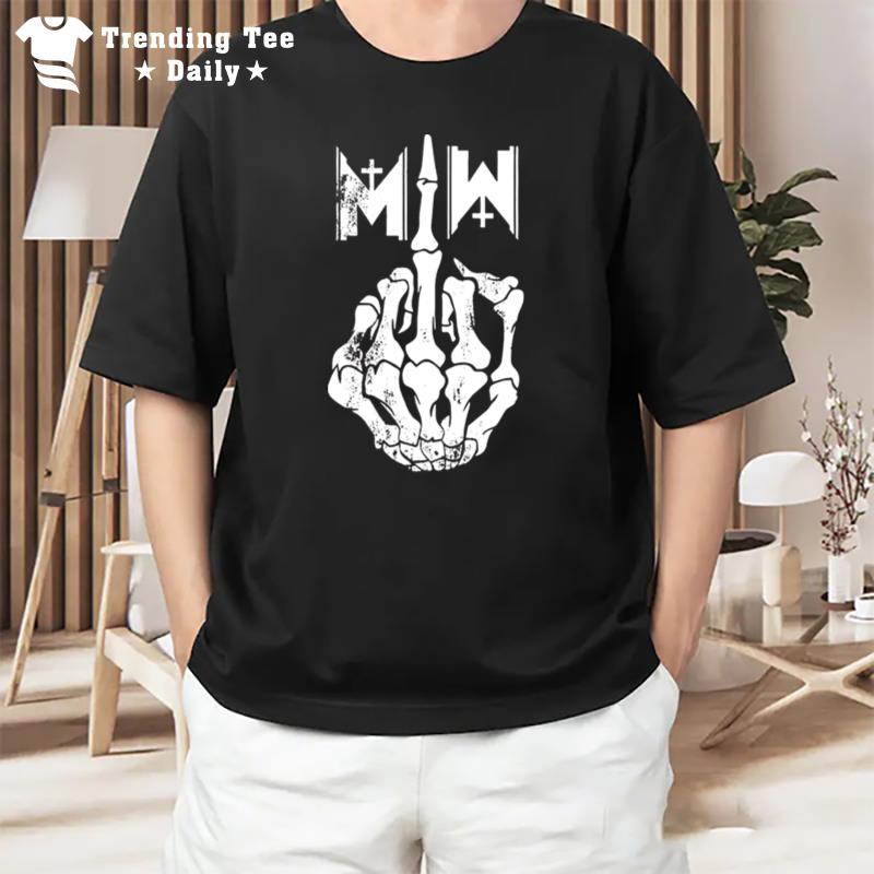 Motionless In White Finger Middle T-Shirt