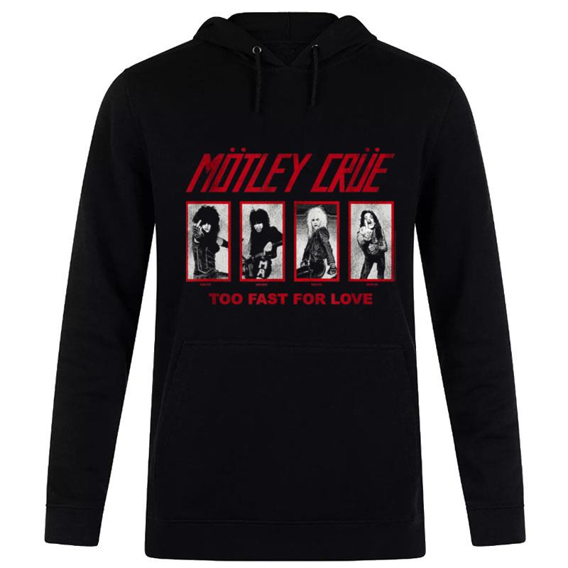 M ley Cr - 81 Too Fast For Love Group Grid Hoodie