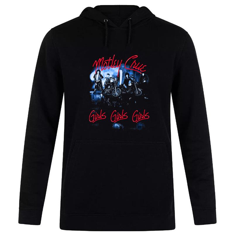 M ley Cr Girls Girls Girls Tracklist Hoodie