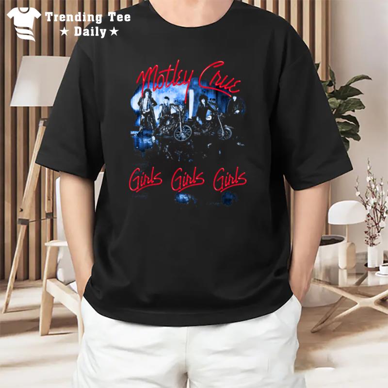 M ley Cr Girls Girls Girls Tracklist T-Shirt