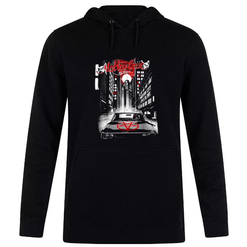 Motley Crue The StadI'm Tour Detroi Hoodie