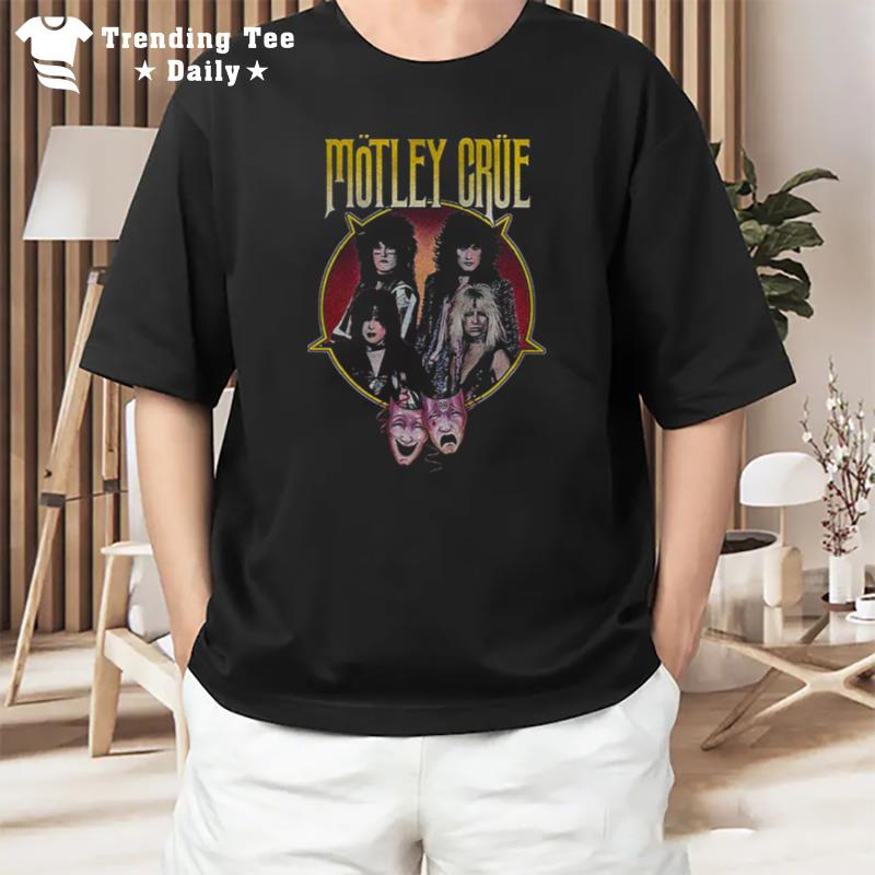 Motley Crue Theatre Of Pain Profile Nikki Sixx T-Shirt