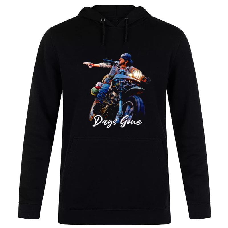 Motobike Days Gone Game Limited Series Design Hoodie