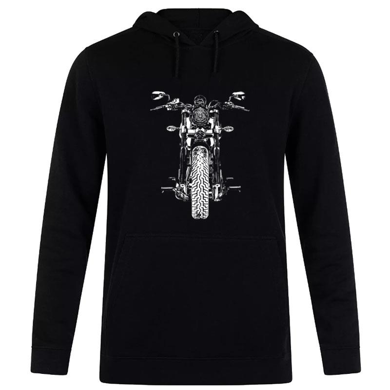 Motorcycle Graphic Design Hoodie