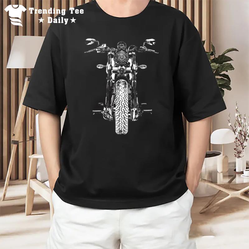 Motorcycle Graphic Design T-Shirt