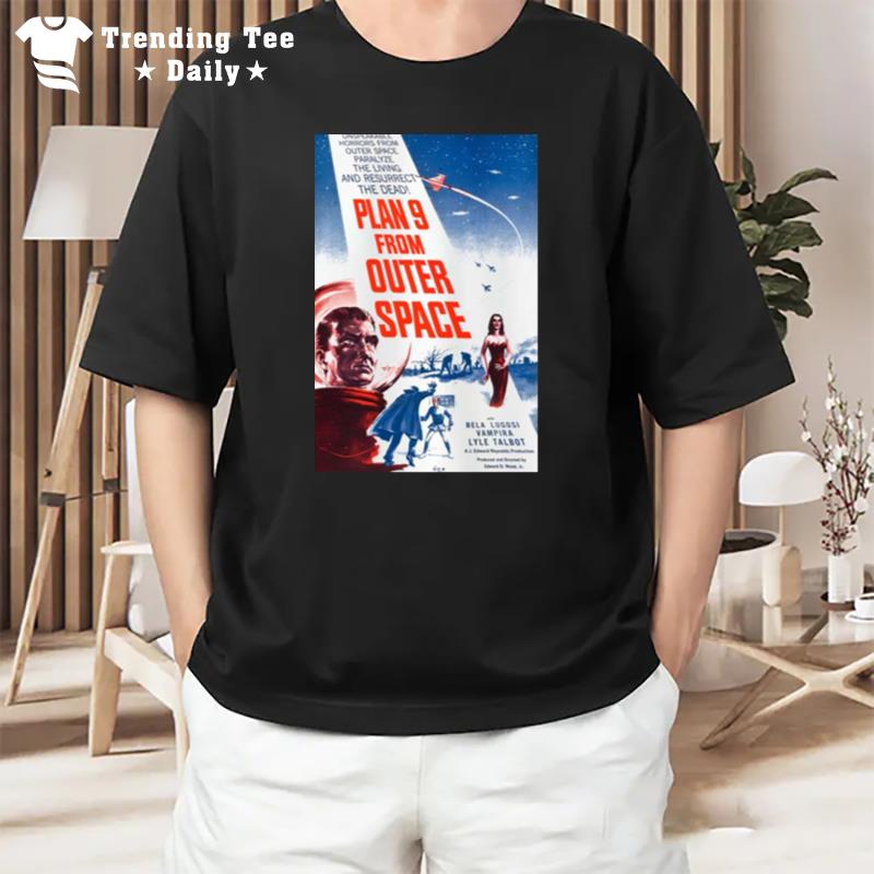 Movie Graphic Plan 9 From Outer Space T-Shirt