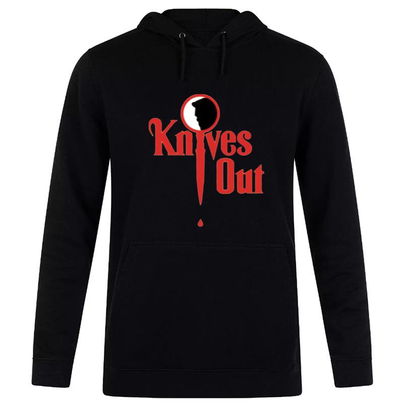 Movie Knives Out Red Design Hoodie