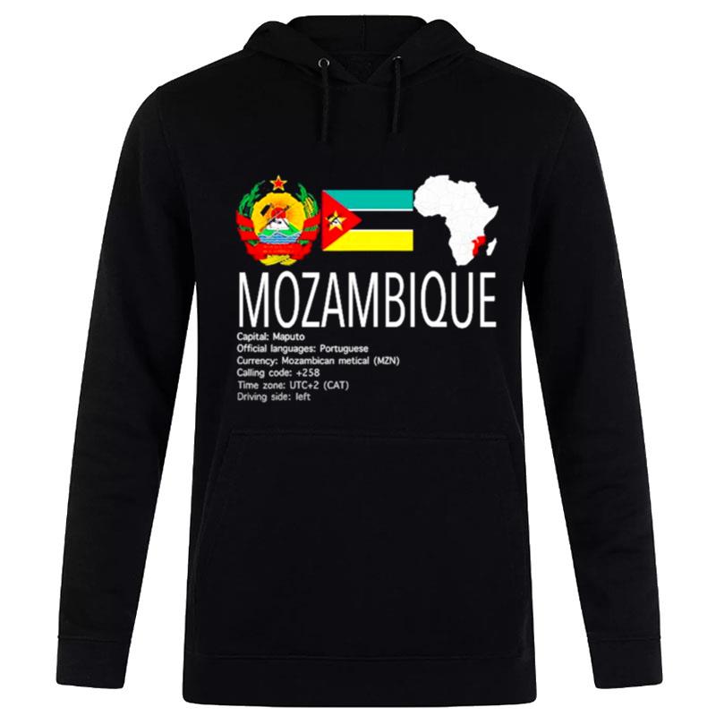 Mozambique Flag Of Mozambique Hoodie