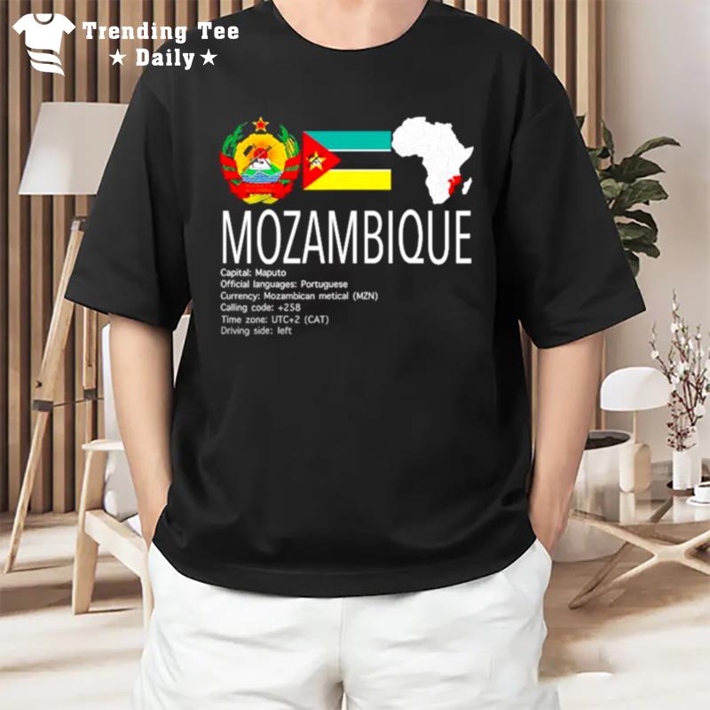 Mozambique Flag Of Mozambique T-Shirt