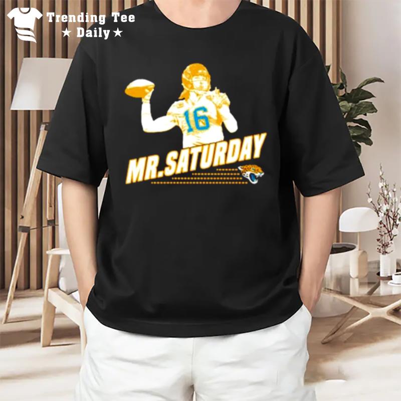 Mr. Saturday Trevor Lawrence Jaguars Football T-Shirt