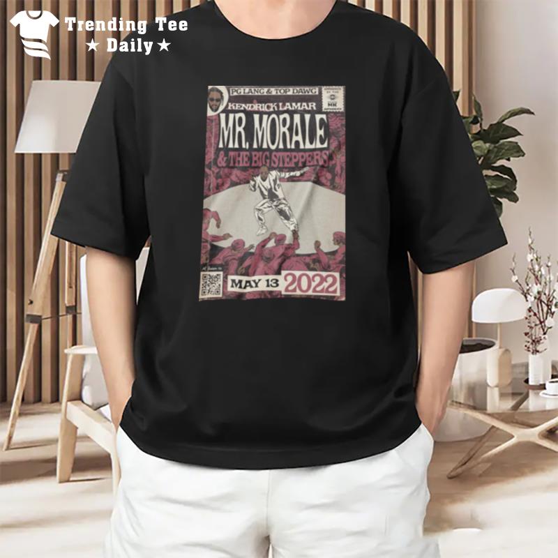 Mr Morale & The High Steppers Comic Art Jersey Kendrick Lamar T-Shirt