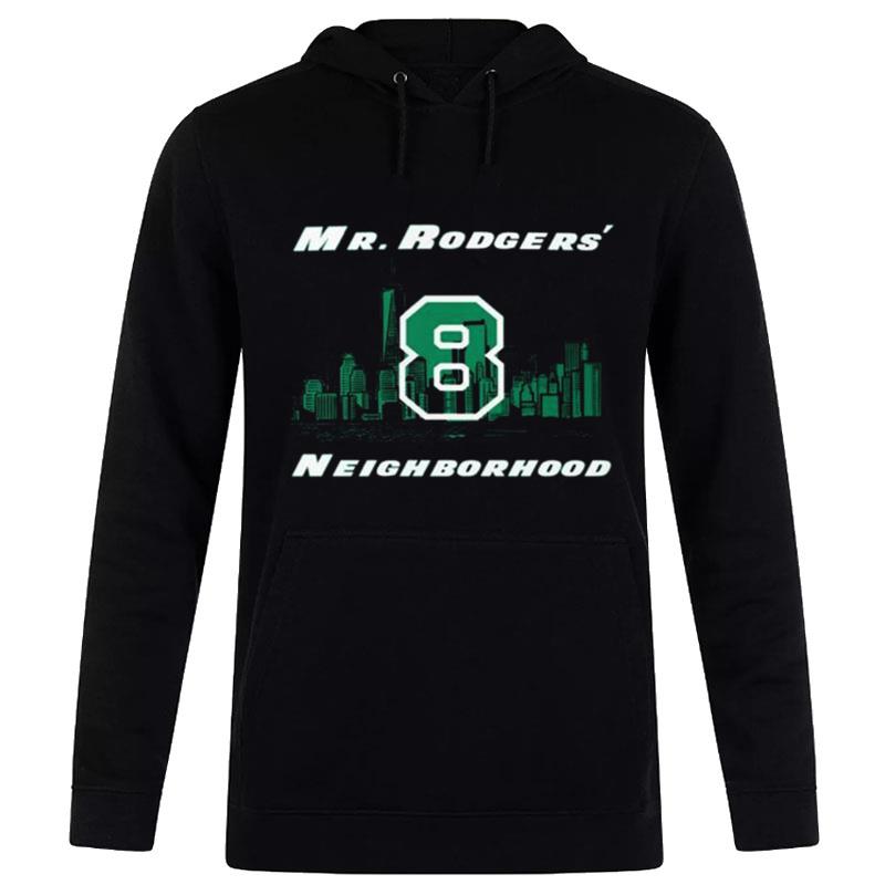 Mr Rogers Neighborhood #8 New York Jets Hoodie