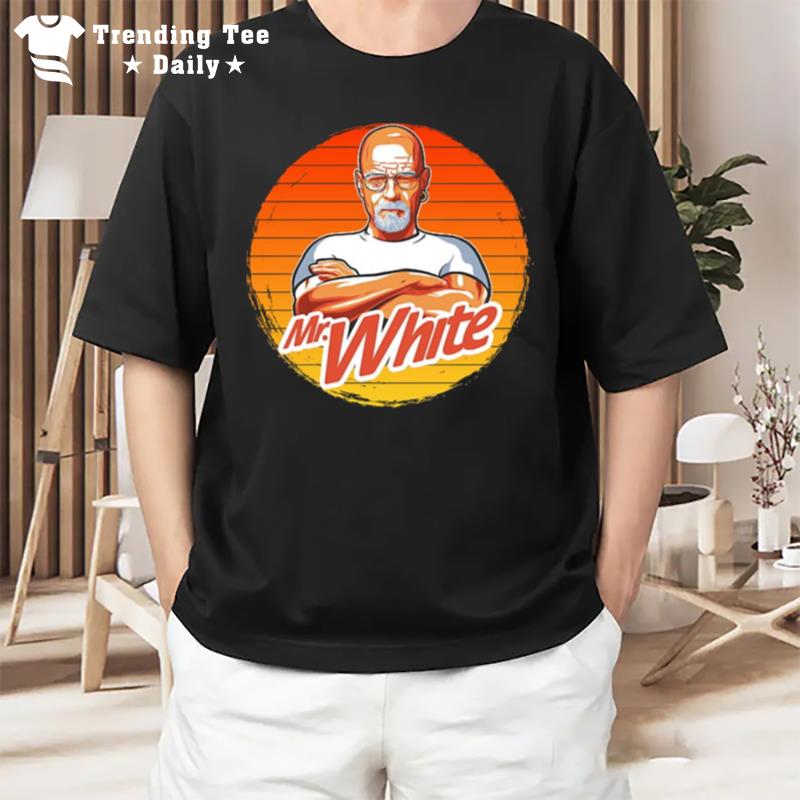 Mr White Bryan Cran'ton Retro Sunse T-Shirt