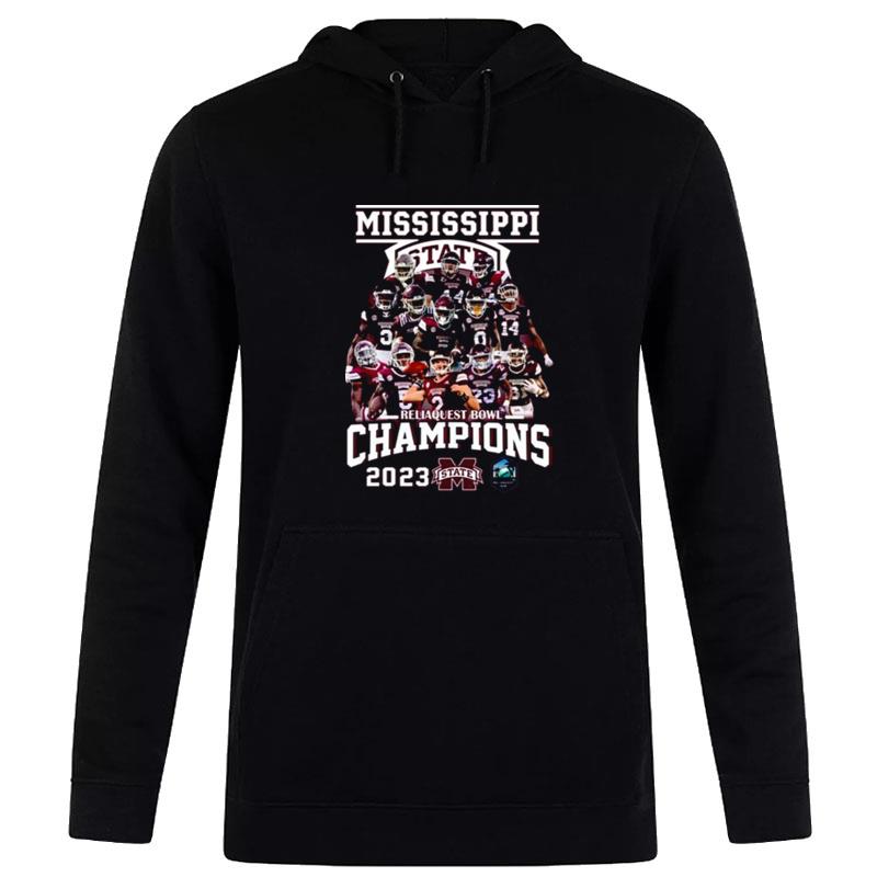 Ms State Reliaquest Bowl Champions Reliaquest Bowl 2023 Hoodie