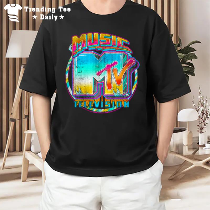 Mtv Faded Music Logo T-Shirt