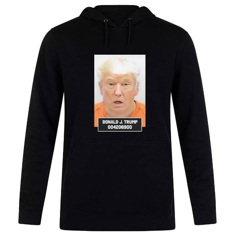 Mugshot Donald J Trump 004206900 Hoodie