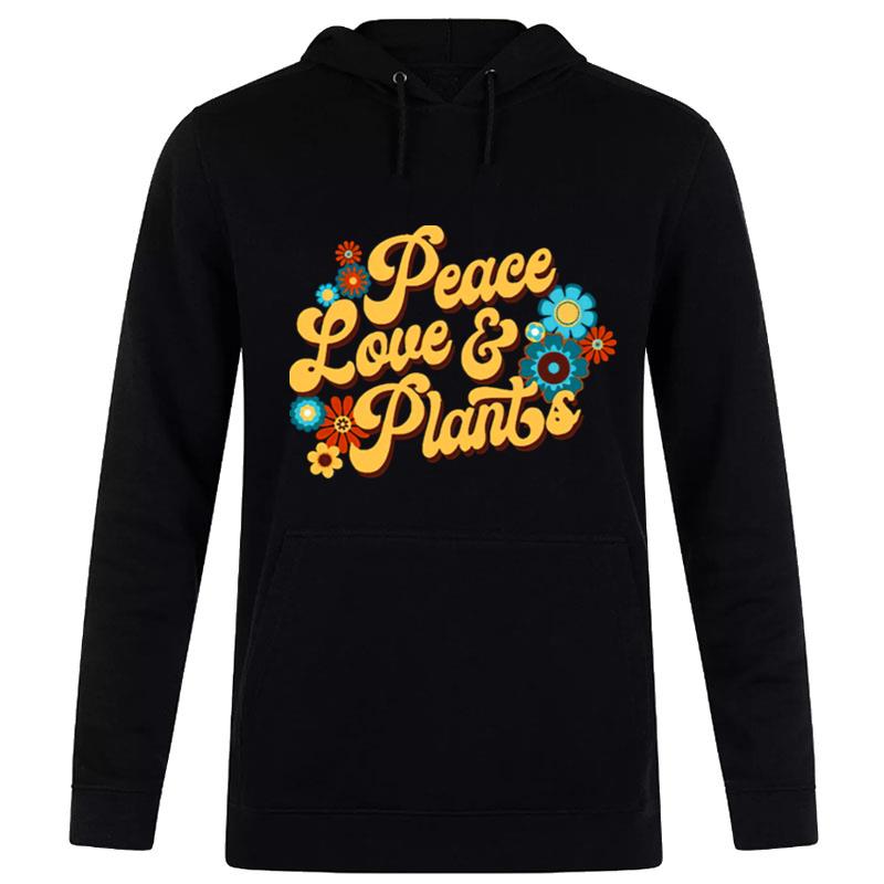 Mumbo Jumbo Peace Love and Plants Script Merch shirt Hoodie