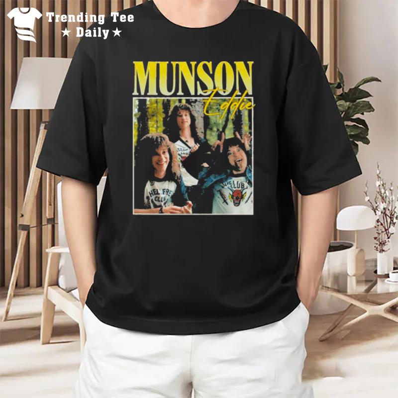 Munson Eddie Stranger Thing T-Shirt