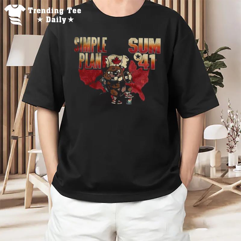 Music Band Legend Simple Sum41 T-Shirt