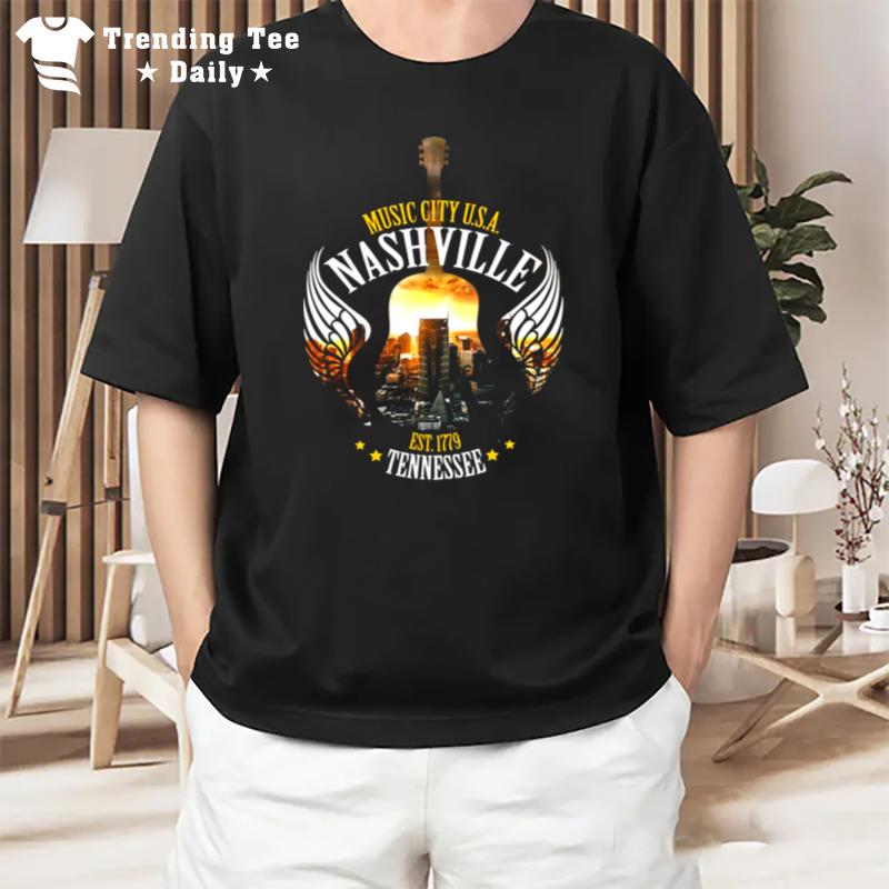 Music City Usa Nashville Tennessee T-Shirt