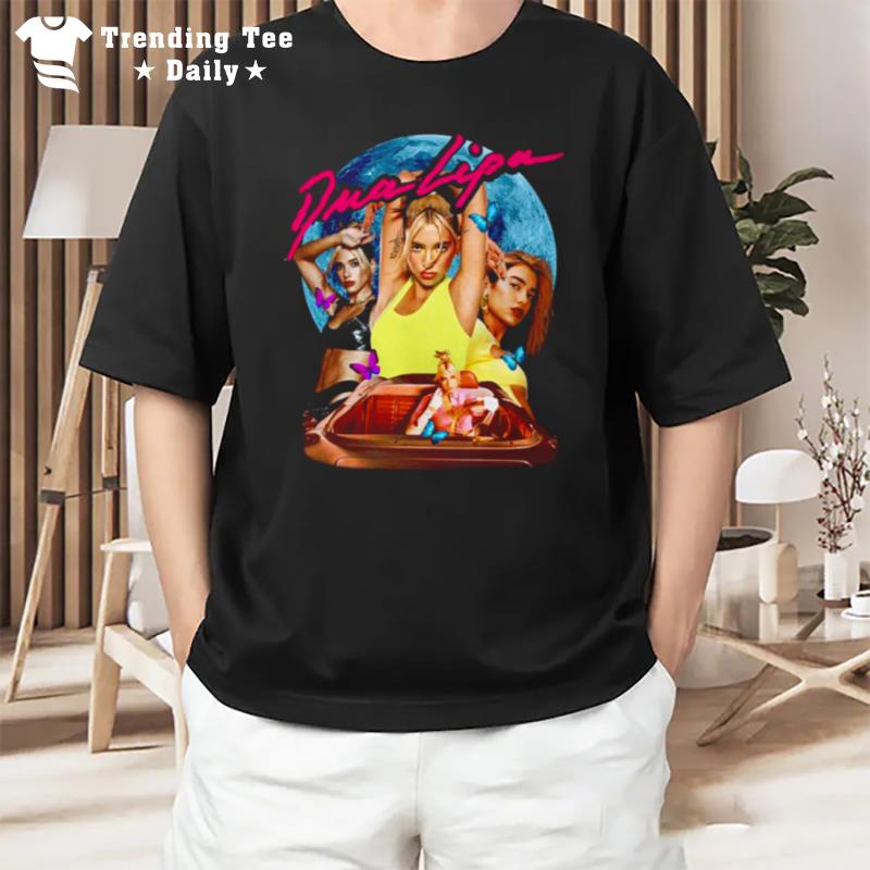 Music Dua Lipa Retro Vintage 90S T-Shirt