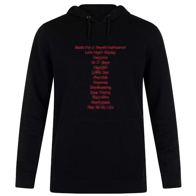 Music Is For Sushi Restaurant Late Night Slaying Hoodie