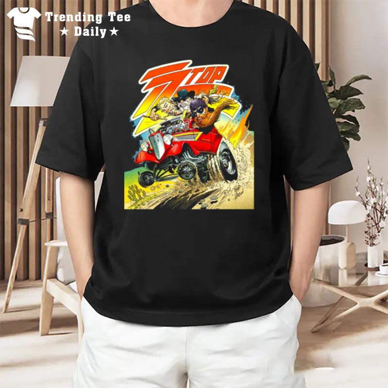 Music Zz Top American Rock Band Funny Fanmade T-Shirt