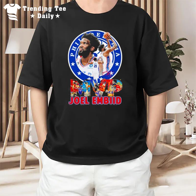 Mvp Joel Embiid #21 Philadelphia 76Ers 2023 T-Shirt