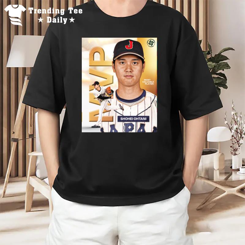 Mvp Shohei Ohtani Japan Baseball 2023 World Baseball Classic Champions T-Shirt