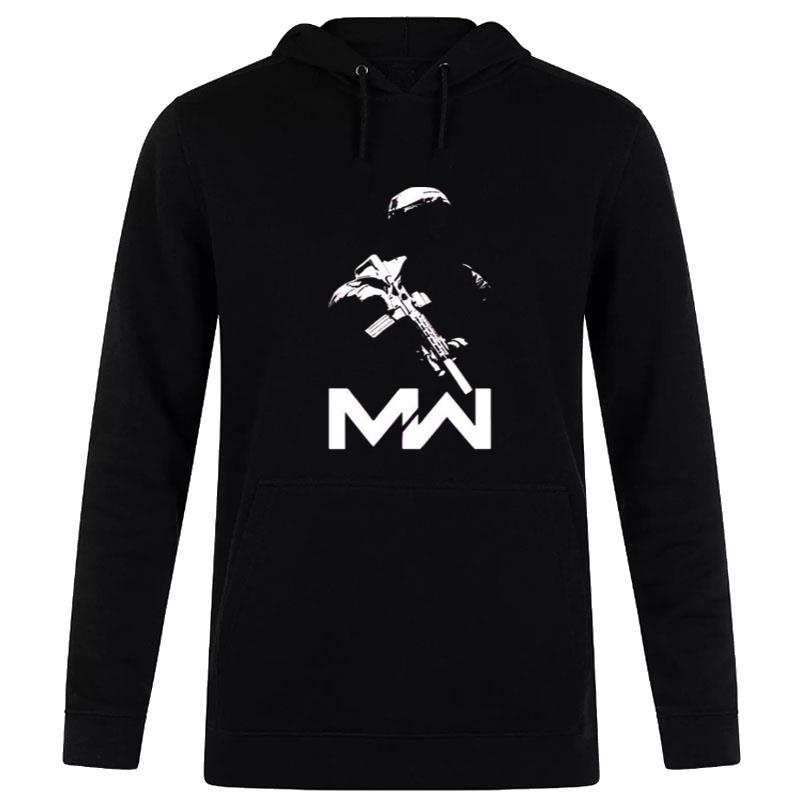 Mw White Logo Call Of Duty Hoodie