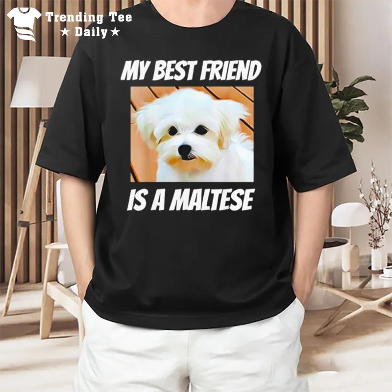 My Best Friend Is A Maltese T-Shirt