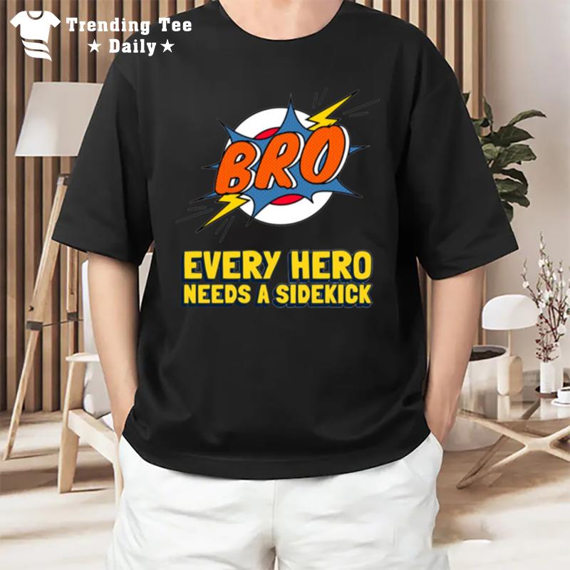 My Big Brother Is My Hero Big Hero Cartoon T-Shirt