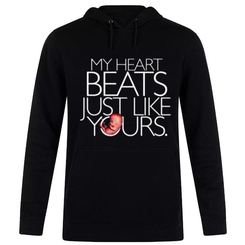 My Heart Beats Just Like Yours Hoodie