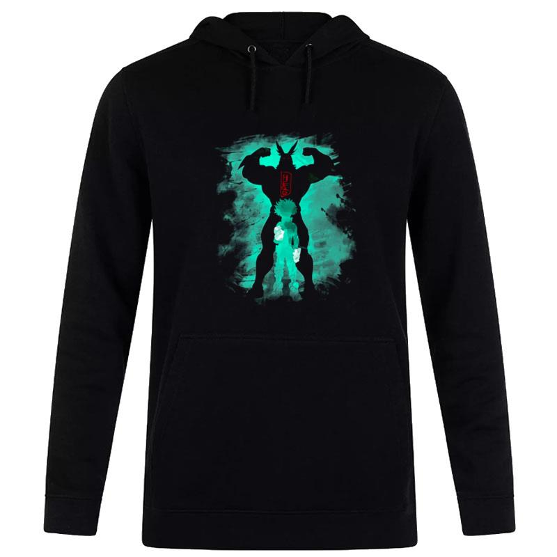 My Hero Academia Anime Manga The Shadow Green Hoodie