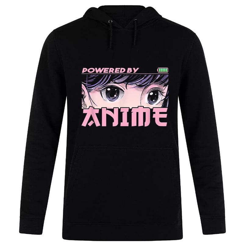 Anime Merch Anime Girl Powered By Anime Hoodie