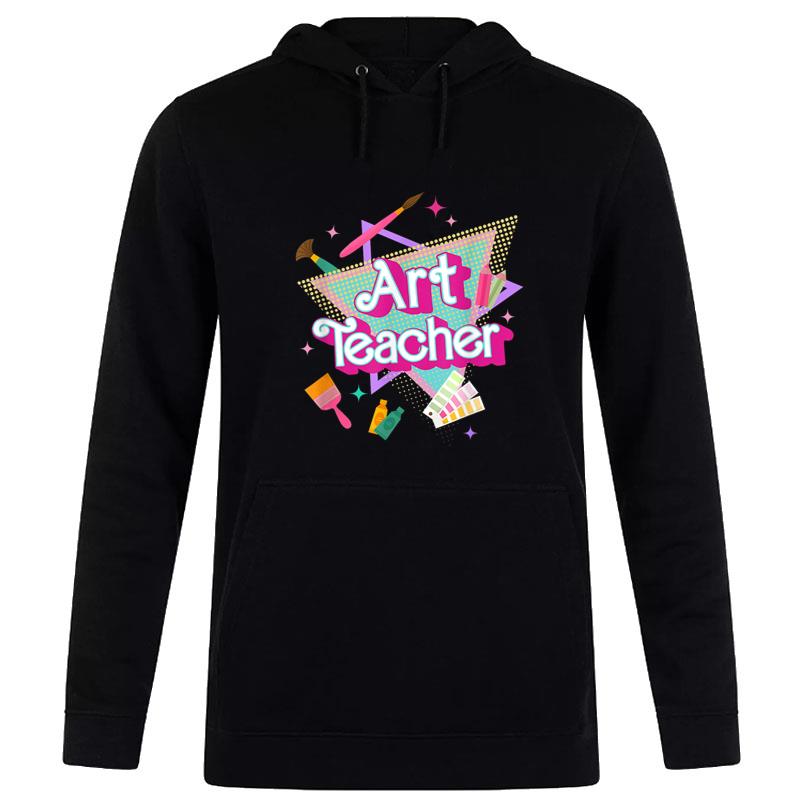 Art Teacher Art Therapist Hooray It'S Art Day Back To School Hoodie