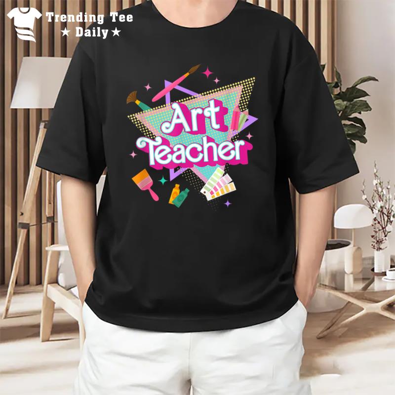 Art Teacher Art Therapist Hooray It'S Art Day Back To School T-Shirt