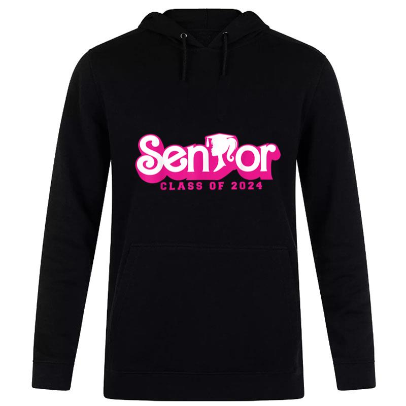 Class Of 2024 Senior Design Funny Seniors 2024 Girls Hoodie