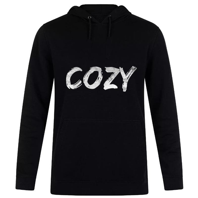 Cozy She Comfortable In My Skin Cute Trendy Concert Outfit Hoodie