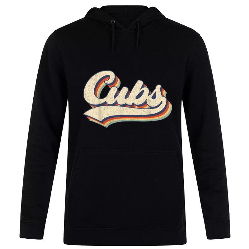 Cubs Surname Cubs Name Personalized Vintage Retro Cubs Hoodie