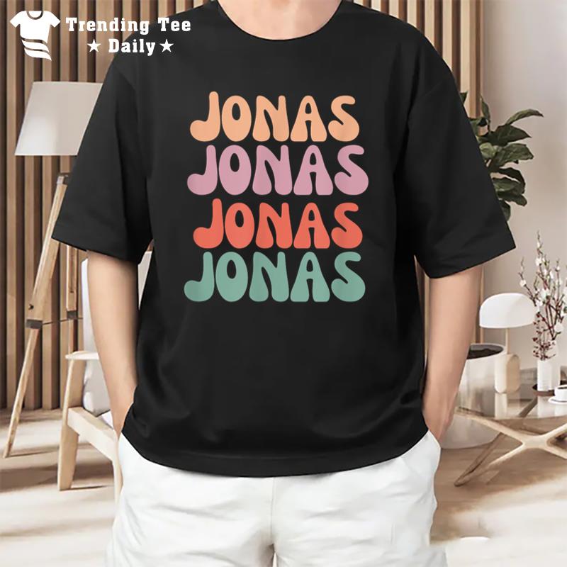 Funny Jonas Has First Given Name Is Pride Vintage T-Shirt