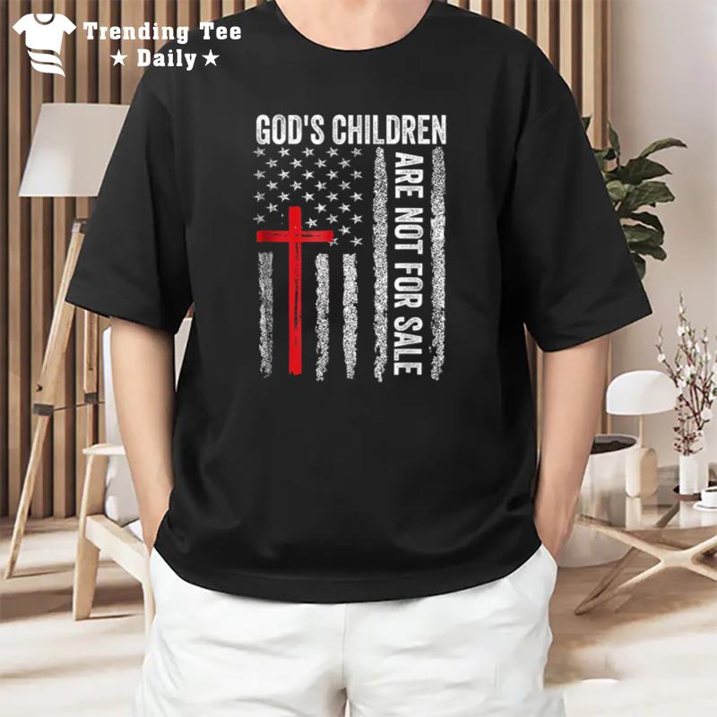 God'S Children Are Not For Sale Vintage God'S Children Quote T-Shirt