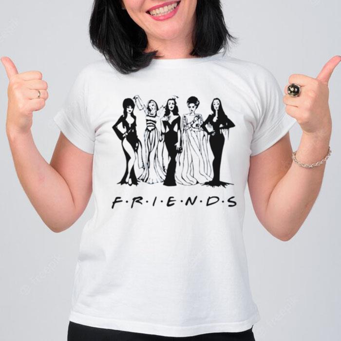 Halloween Friends Squad Goals Horror Squad Queens T-Shirt