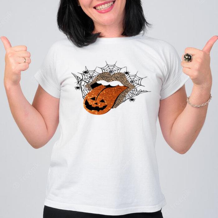 Halloween Lips Kiss Vampire T-Shirt