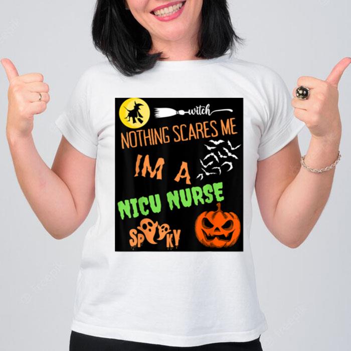 Halloween Nurse Nicu Novelty T-Shirt