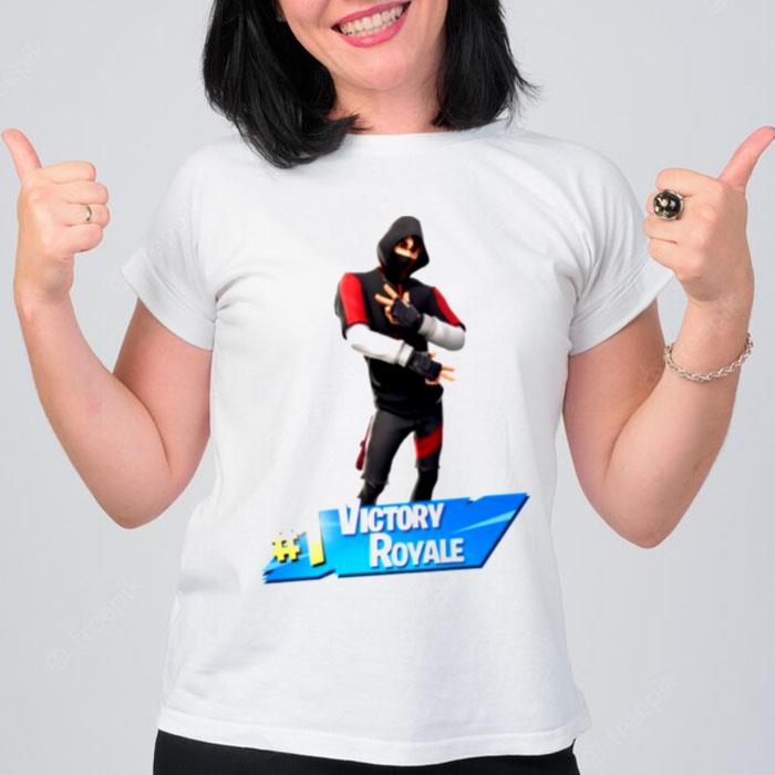 Ikonik Skin Victory Royale Game Epic Games T-Shirt