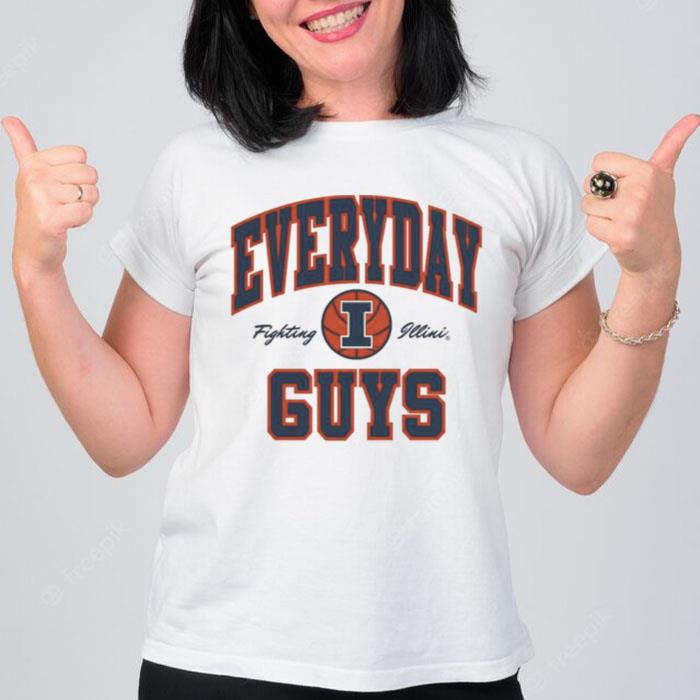 Illinois Fighting Illini Everydays Guys 2022 T-Shirt