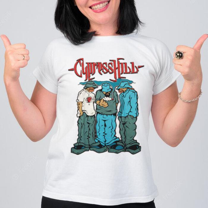 Illustration Cypress Hill Group T-Shirt